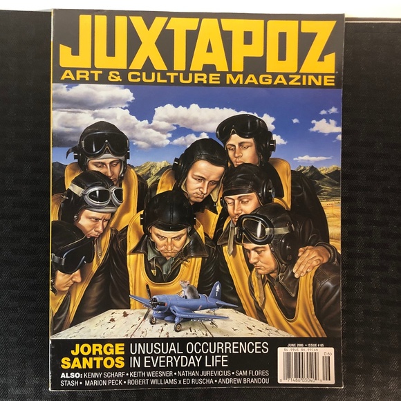 ART CULTURE MAGAZINE JUXTAPOZ # 65 JUNE 2006 JORGE SANTOS ~ ROBERT WILLIAMS - Picture 1 of 5